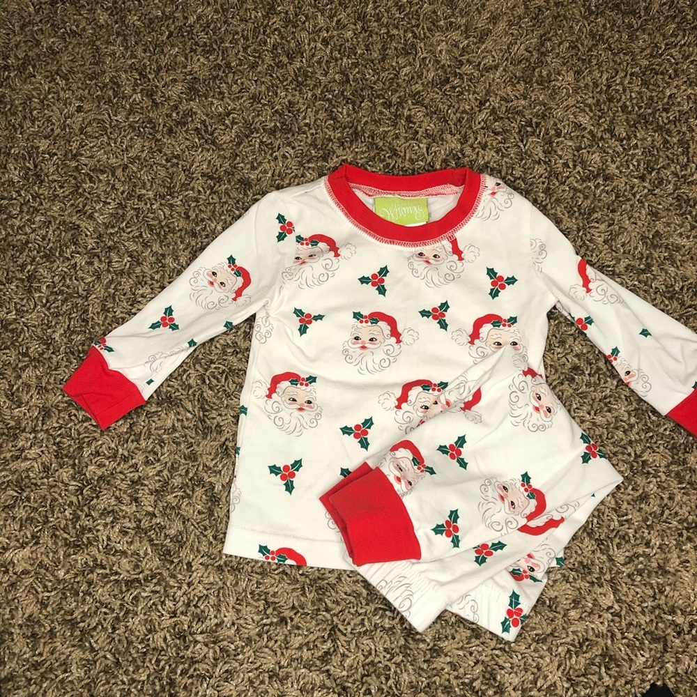 Unisex baby Christmas Pajamas 6M